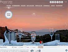 Tablet Screenshot of paradiseview.gr
